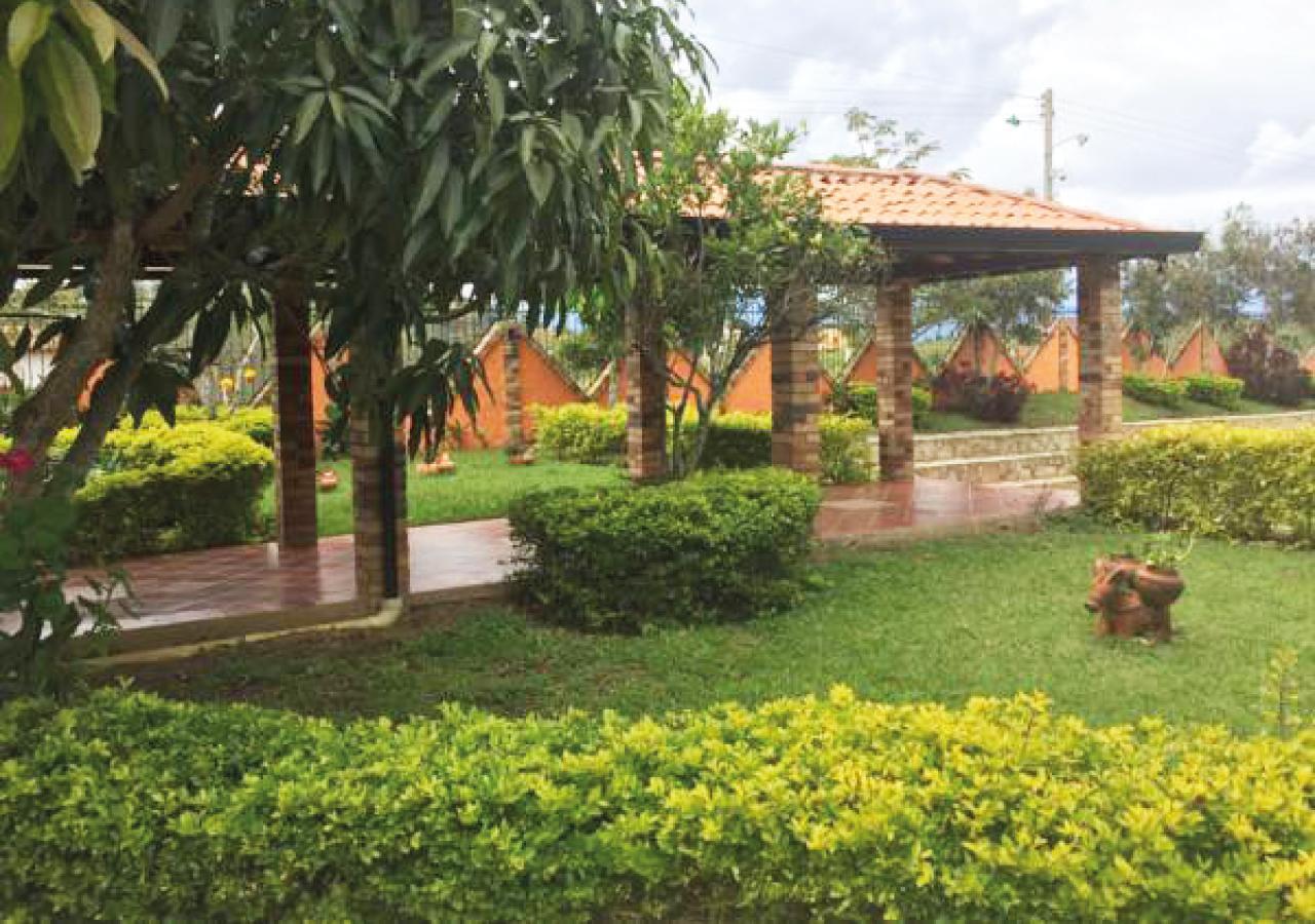 Hotel Cristo Rey Campestre Los Santos  Extérieur photo